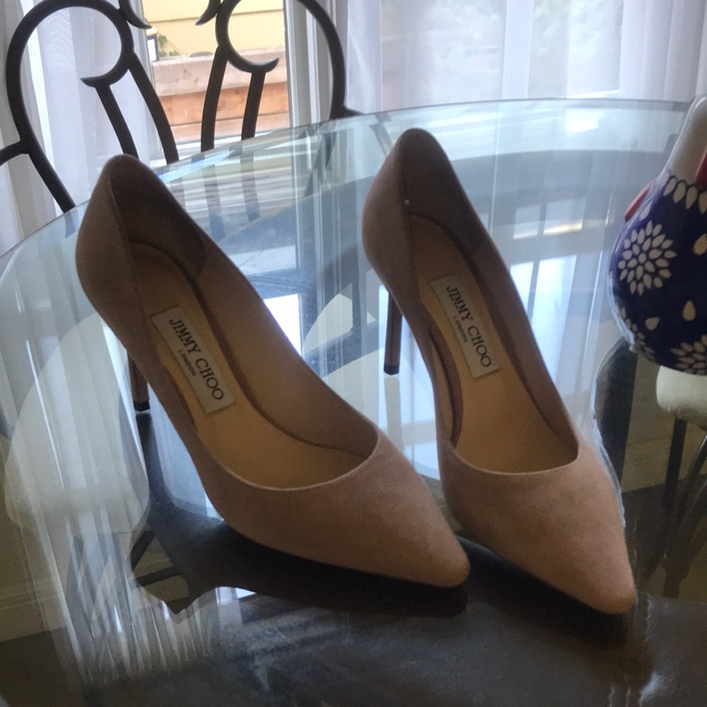 Jimmy Choo nude pumps size 37